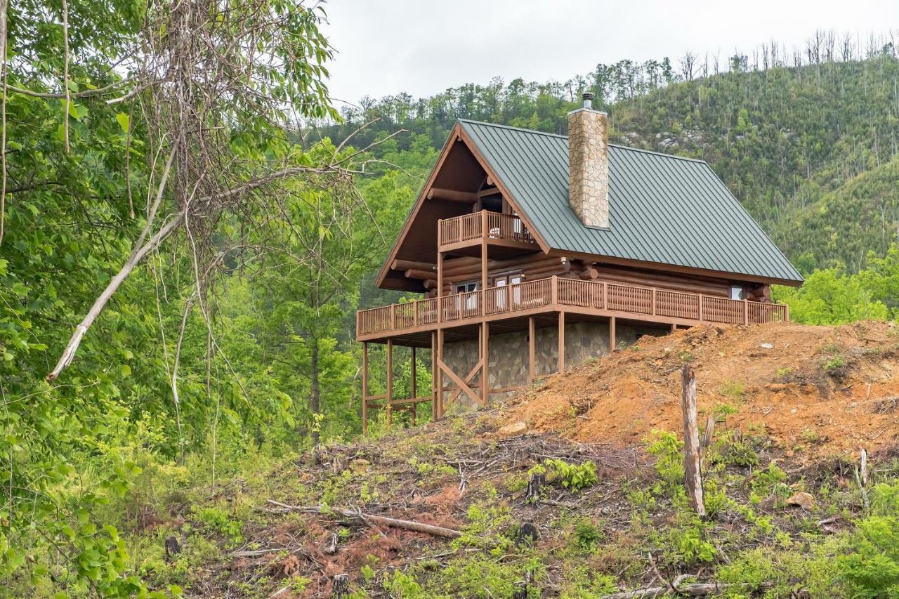 Sky Views - Panoramic Views Cabin Gatlinburg Eksteriør billede