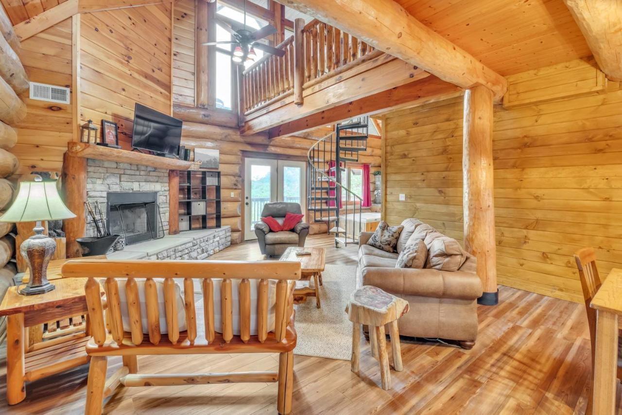 Sky Views - Panoramic Views Cabin Gatlinburg Eksteriør billede